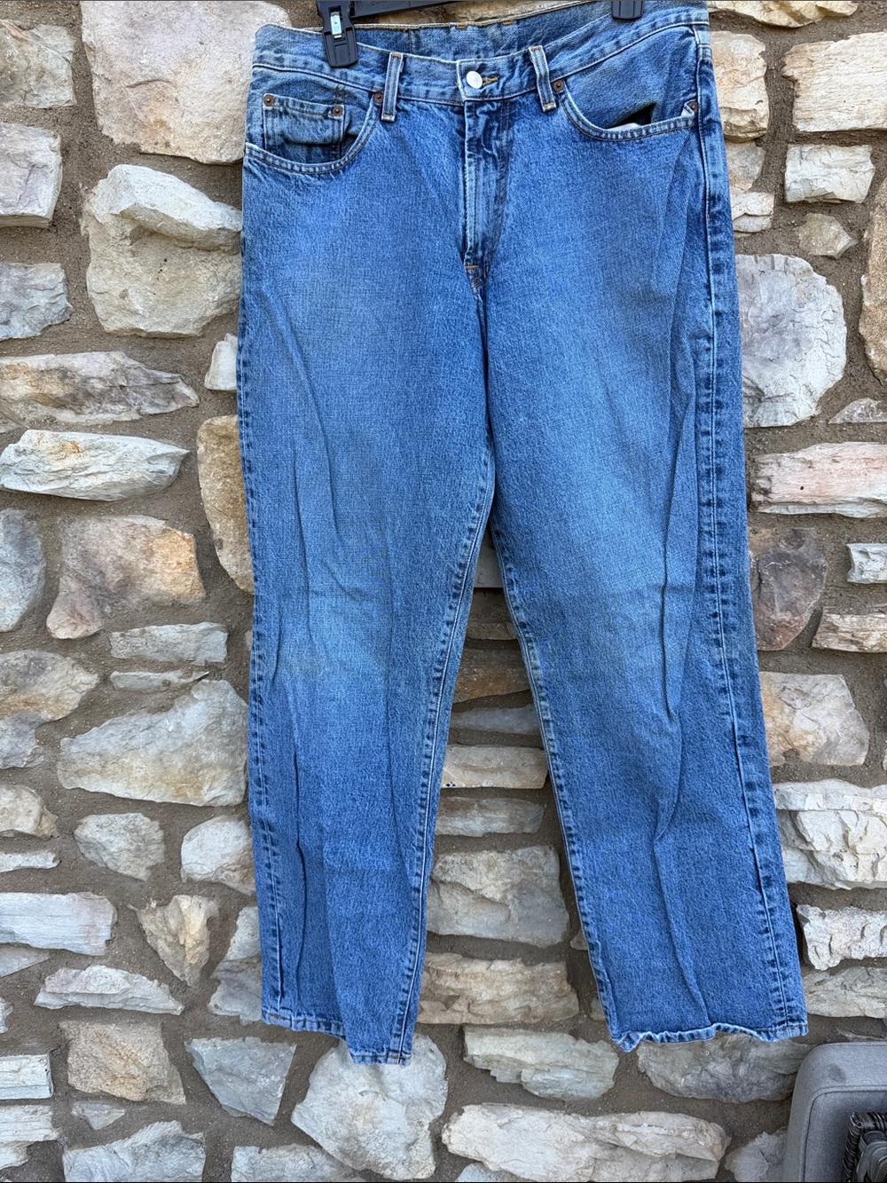 Lucky Brand Dungaree's Blue Denim Jeans size 32